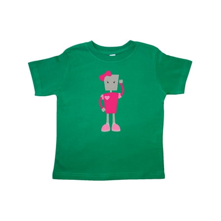 Inktastic Cute Robot Girl Robot Pink Robot with Ribbon Gift Toddler Toddler Girl T-Shirt
Inktastic Cute Robot Girl Robot Pink Robot with Ribbon Gift Toddler Toddler Girl T-Shirt