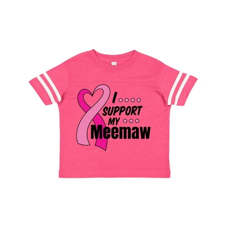 Inktastic Breast Cancer Awareness I Support My Meemaw with Pink Ribbon Gift Toddler Boy or Toddler Girl T-Shirt
Inktastic Breast Cancer Awareness I Support My Meemaw with Pink Ribbon Gift Toddler Boy or Toddler Girl T-Shirt