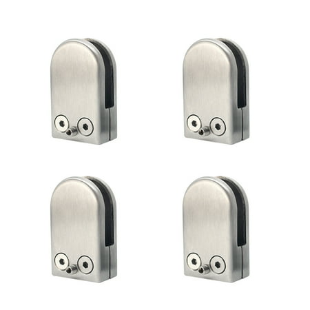 4pcs Stainless Steel Glass Clamp Bracket Holder Flat for Window Balustrade Bathroom 5-8 mm
4pcs Stainless Steel Glass Clamp Bracket Holder Flat for Window Balustrade Bathroom 5-8 mm