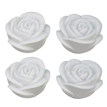 NUOLUX 4pcs Colorful Rose Light Night Light Water Floating Rose Candle Light for Wedding Event Decoration Floating Candle Light (White)
NUOLUX 4pcs Colorful Rose Light Night Light Water Floating Rose Candle Light for Wedding Event Decoration Floating Candle Light (White)