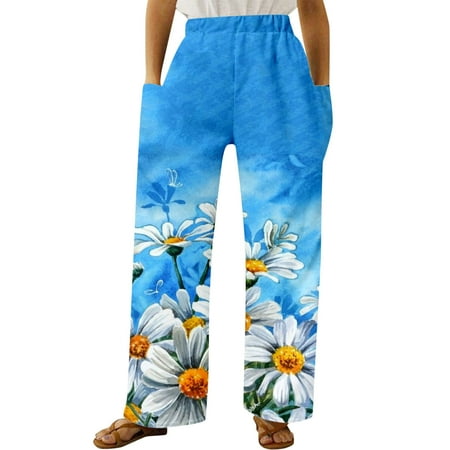 Beach Pants For Women Women s Casual Long Pajama Lounge Pants Drawstring Sleepwear-Print Design(M Blue)
Beach Pants For Women Women s Casual Long Pajama Lounge Pants Drawstring Sleepwear-Print Design(M Blue)