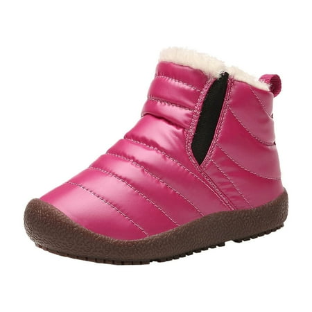 Holiday Savings Bovxnpu Toddler Baby Shoes Rubber Sole Snow Children Cotton Shoes Fleece Hiking Boots Outdoor
Holiday Savings Bovxnpu Toddler Baby Shoes Rubber Sole Snow Children Cotton Shoes Fleece Hiking Boots Outdoor