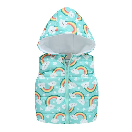 DENGDENG Baby Unisex Sleeveless Thicken Vest Toddler Padded Zip Up Jacket Cartoon Printed Hooded Winter Warm Outwear 1Y-6Y
DENGDENG Baby Unisex Sleeveless Thicken Vest Toddler Padded Zip Up Jacket Cartoon Printed Hooded Winter Warm Outwear 1Y-6Y
