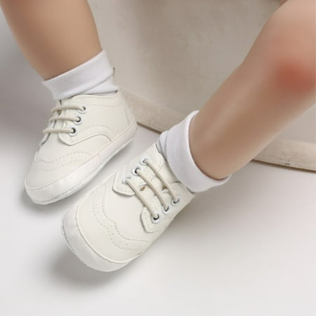 Baby Boys Soft Bottom Sneakers Toddler First Walkers Stitching Straps Lace Up Non-Slip Canvas Shoes
Baby Boys Soft Bottom Sneakers Toddler First Walkers Stitching Straps Lace Up Non-Slip Canvas Shoes