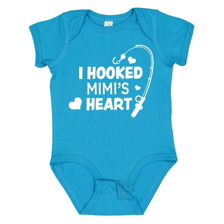 Inktastic I Hooked Mimi s Heart with Fishing Rod Gift Baby Boy or Baby Girl Bodysuit
Inktastic I Hooked Mimi s Heart with Fishing Rod Gift Baby Boy or Baby Girl Bodysuit