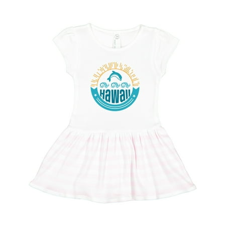 Inktastic Hawaii Cute Dolphin Gift Toddler Girl Dress
