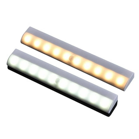 10 LED Magnetic Motion Sensor Lights Stick-on Sensing Night Light for Cabinet Wardrobe Closet
10 LED Magnetic Motion Sensor Lights Stick-on Sensing Night Light for Cabinet Wardrobe Closet