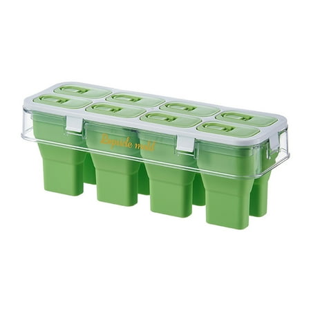 FeiraDeVaidade 8 Girds Foldable Ice Cream Moulds 8 Cavities Silicone Ice Lolly Molds Reusable Homemade Ice Tray Ice Cream Mold
FeiraDeVaidade 8 Girds Foldable Ice Cream Moulds 8 Cavities Silicone Ice Lolly Molds Reusable Homemade Ice Tray Ice Cream Mold