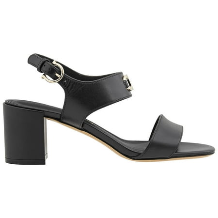 Salvatore Ferragamo Cayla Ladies Black Heeled Sandals Size 8