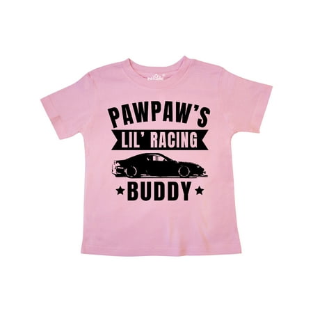 Inktastic Pawpaw s Lil Racing Buddy with Car Silhouette Gift Toddler Boy or Toddler Girl T-Shirt
Inktastic Pawpaw s Lil Racing Buddy with Car Silhouette Gift Toddler Boy or Toddler Girl T-Shirt