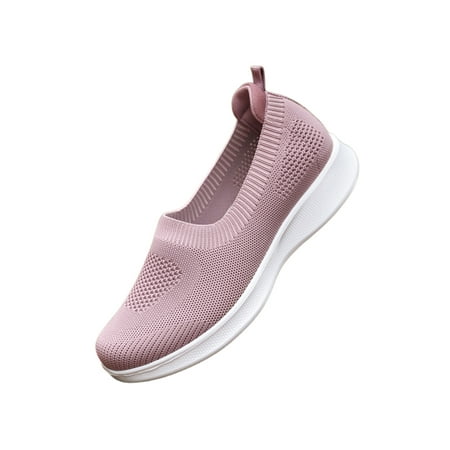Sanviglor Womens Sneakers Slip On Casual Shoes Knit Upper Flats Sports Cozy Breathable Walking Shoe Wide Width Mesh Pink 5
Sanviglor Womens Sneakers Slip On Casual Shoes Knit Upper Flats Sports Cozy Breathable Walking Shoe Wide Width Mesh Pink 5