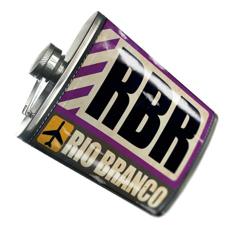 NEONBLOND Flask Airportcode RBR Rio Branco