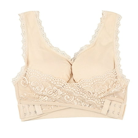 Women s Bras Women s Front Side Buckle Lace Edge Without Steel Ring Movement Seamless Gathering Adjustment Yoga Sleep Large Bra Lingerie For Women
Women s Bras Women s Front Side Buckle Lace Edge Without Steel Ring Movement Seamless Gathering Adjustment Yoga Sleep Large Bra Lingerie For Women