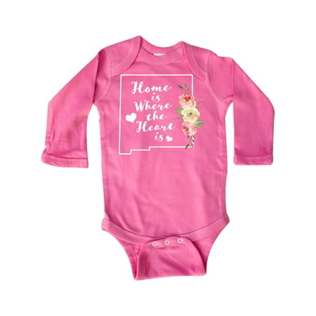 Inktastic New Mexico Home is Where the Heart is with Watercolor Floral Gift Baby Boy or Baby Girl Long Sleeve Bodysuit
Inktastic New Mexico Home is Where the Heart is with Watercolor Floral Gift Baby Boy or Baby Girl Long Sleeve Bodysuit