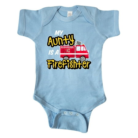 Inktastic My Aunty is a Firefighter with Fire Truck Gift Baby Boy or Baby Girl Bodysuit
Inktastic My Aunty is a Firefighter with Fire Truck Gift Baby Boy or Baby Girl Bodysuit