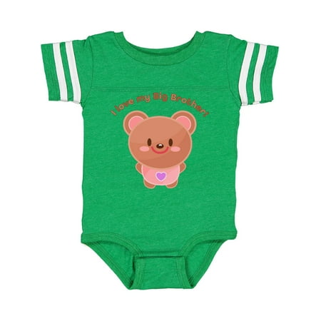 Inktastic I Love My Big Brother- cute baby bear Gift Baby Boy or Baby Girl Bodysuit
Inktastic I Love My Big Brother- cute baby bear Gift Baby Boy or Baby Girl Bodysuit