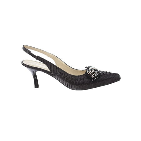 Women s Low Heel Closed Toe Slingback Pumps Bowknot Comfortable Dress Shoes-Black-12
Women s Low Heel Closed Toe Slingback Pumps Bowknot Comfortable Dress Shoes-Black-12