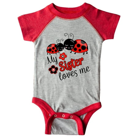 Inktastic My Sister Loves Me with Cute Ladybugs Gift Baby Boy or Baby Girl Bodysuit
Inktastic My Sister Loves Me with Cute Ladybugs Gift Baby Boy or Baby Girl Bodysuit