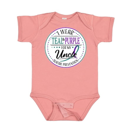 Inktastic Suicide Prevention- I Wear Teal and Purple for My Uncle Gift Baby Boy or Baby Girl Bodysuit
Inktastic Suicide Prevention- I Wear Teal and Purple for My Uncle Gift Baby Boy or Baby Girl Bodysuit