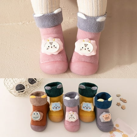 Gubotare Baby Booties Snow Boots Walking Shoes Non-Slip Waterproof Winter Bootie Pink 0 Months
Gubotare Baby Booties Snow Boots Walking Shoes Non-Slip Waterproof Winter Bootie Pink 0 Months
