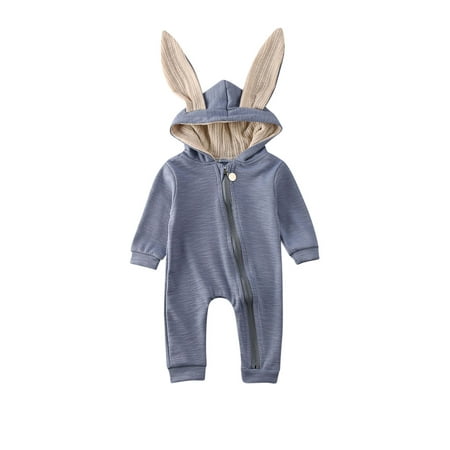 Baby Girl Boy Spring Autumn Clothes Top Hoodie Pocket Bodysuit Romper Solid Color Rabbit Ears Long Sleeves Casual Jumpsuit
Baby Girl Boy Spring Autumn Clothes Top Hoodie Pocket Bodysuit Romper Solid Color Rabbit Ears Long Sleeves Casual Jumpsuit