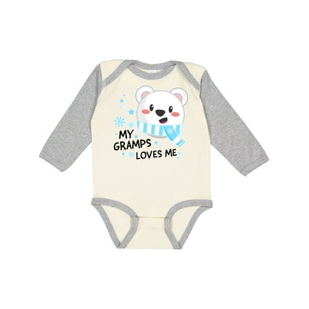 Inktastic My Gramps Loves me- polar bear Gift Baby Boy or Baby Girl Long Sleeve Bodysuit
Inktastic My Gramps Loves me- polar bear Gift Baby Boy or Baby Girl Long Sleeve Bodysuit
