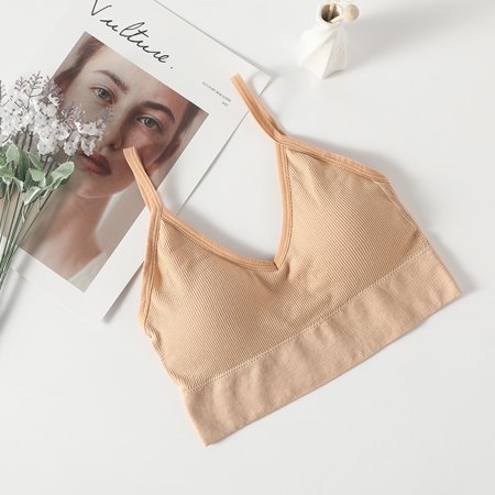 ALSLIAO Wrap Chest Sports Underwear Seamless Anti-Glare Bottoming No Steel Ring Bra Skin M
ALSLIAO Wrap Chest Sports Underwear Seamless Anti-Glare Bottoming No Steel Ring Bra Skin M