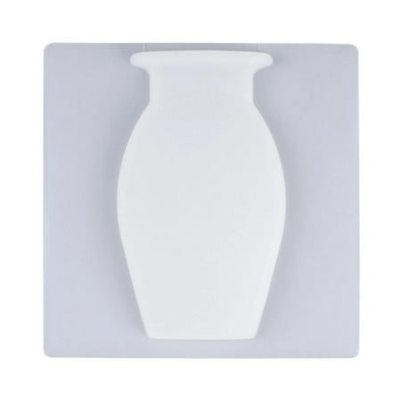 JANDEL Hanging Sticky Flowers Vases Flexible Wall-Mounted for Window Refrigerator Cabinet Ceramic Tile Loading Water Drilling-Free Hanging Decorative Pots White
JANDEL Hanging Sticky Flowers Vases Flexible Wall-Mounted for Window Refrigerator Cabinet Ceramic Tile Loading Water Drilling-Free Hanging Decorative Pots White