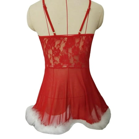 Christmas Pajamas for Women Ladies Cute Girl Solid Lace Dress for Daily Life Parties Wear Red XL
Christmas Pajamas for Women Ladies Cute Girl Solid Lace Dress for Daily Life Parties Wear Red XL
