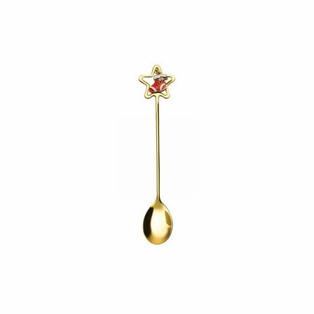 Christmas Ornament Accessorie Stainless Steel Tableware Creative Cute Christmas Star Spoon Fruit Fork Coffee Dessert Spoon
Christmas Ornament Accessorie Stainless Steel Tableware Creative Cute Christmas Star Spoon Fruit Fork Coffee Dessert Spoon