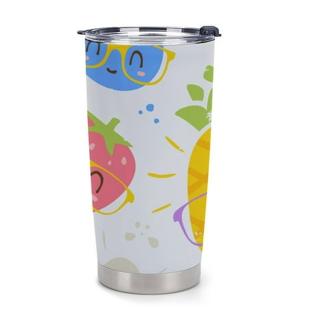 ANYWAY.GO Thermal Insulation Coffee Travel Mug with Lid Spill Proof Cartoon Fruits Glasses Portable Thermal Thermal Cup for Car 20oz
ANYWAY.GO Thermal Insulation Coffee Travel Mug with Lid Spill Proof Cartoon Fruits Glasses Portable Thermal Thermal Cup for Car 20oz