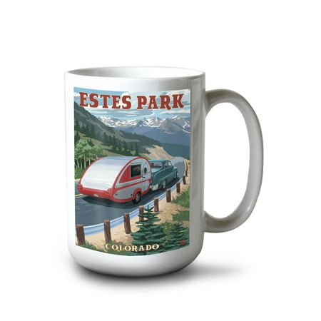 15 fl oz Ceramic Mug Estes Park Colorado Retro Camper Dishwasher & Microwave Safe
15 fl oz Ceramic Mug Estes Park Colorado Retro Camper Dishwasher & Microwave Safe