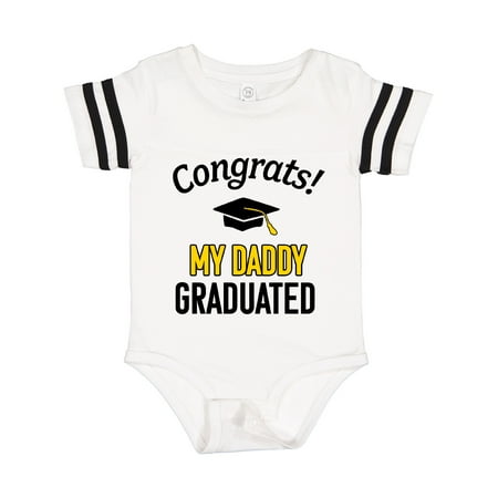 Inktastic Congrats! My Daddy Graduated with Cap Gift Baby Boy or Baby Girl Bodysuit
Inktastic Congrats! My Daddy Graduated with Cap Gift Baby Boy or Baby Girl Bodysuit