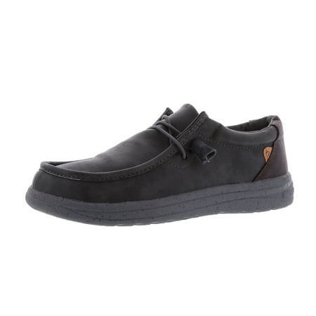 Lamo Footwear Men s Paul Slip-On Casual Shoes Moc Charcoal 11 D(M) US