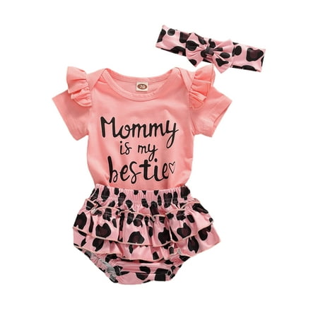 Nokpsedcb 3PCS Toddler Baby Girls Ruffle Short Sleeve O-Neck Romper Print Shorts Headband Pink 6-12 Months
Nokpsedcb 3PCS Toddler Baby Girls Ruffle Short Sleeve O-Neck Romper Print Shorts Headband Pink 6-12 Months