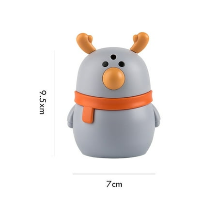 QINGYU Push Toothpick Dispenser Automatic Cute Fawn Toothpick Holder Smart Fun Portable Toothpick Organizer Light grey
QINGYU Push Toothpick Dispenser Automatic Cute Fawn Toothpick Holder Smart Fun Portable Toothpick Organizer Light grey