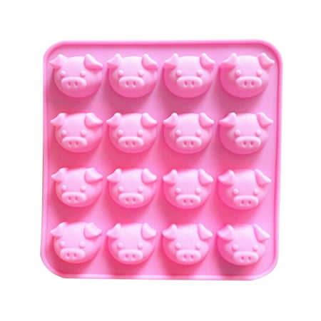 1 Pc 16 Little Pigs Mold Silicone Mold Cake Decorating Tools for Cake Chocolate Candy(17x17x1.8cm)
1 Pc 16 Little Pigs Mold Silicone Mold Cake Decorating Tools for Cake Chocolate Candy(17x17x1.8cm)