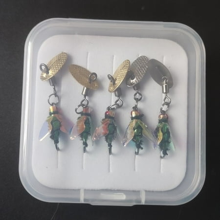 5x Fly Hook Flies Insect Lures Bait Sequins Hook For Trout Topmouth Culter Bass
5x Fly Hook Flies Insect Lures Bait Sequins Hook For Trout Topmouth Culter Bass