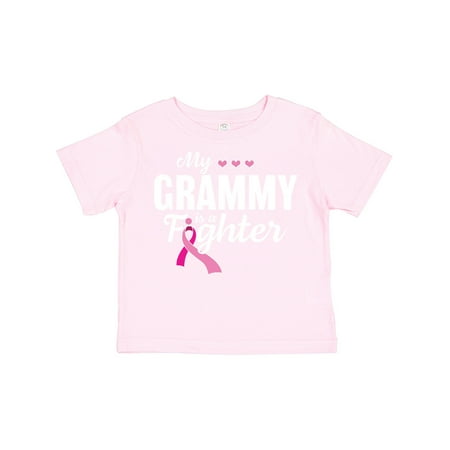 Inktastic Breast Cancer Awareness My Grammy is a Fighter Gift Toddler Boy or Toddler Girl T-Shirt
Inktastic Breast Cancer Awareness My Grammy is a Fighter Gift Toddler Boy or Toddler Girl T-Shirt