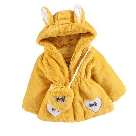 TUOBARR Kids Baby Girls Winter Solid Cartoon Faux Wool Sweater Jacket Plus Velvet Thickening Coat Cloak Jacket Thick Warm Outerwear Clothes Yellow(1-6Years)
TUOBARR Kids Baby Girls Winter Solid Cartoon Faux Wool Sweater Jacket Plus Velvet Thickening Coat Cloak Jacket Thick Warm Outerwear Clothes Yellow(1-6Years)