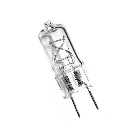 Anyray A1706Y (5)-Pack 50 Watt T4 G8 50W Halogen 50Watt Bi-Pin Light Bulb 120 Volt G8 Base
Anyray A1706Y (5)-Pack 50 Watt T4 G8 50W Halogen 50Watt Bi-Pin Light Bulb 120 Volt G8 Base