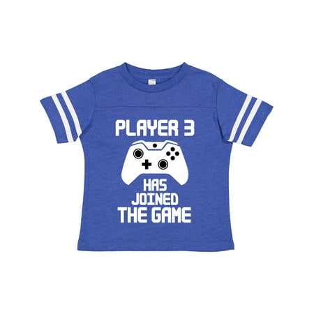 Inktastic Player 3 Has Joined the Game Gift Toddler Boy or Toddler Girl T-Shirt
