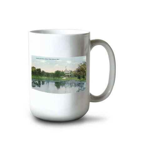15 fl oz Ceramic Mug Detroit Michigan Palmer Park; View of the Casino and the Pond Dishwasher & Microwave Safe
15 fl oz Ceramic Mug Detroit Michigan Palmer Park; View of the Casino and the Pond Dishwasher & Microwave Safe