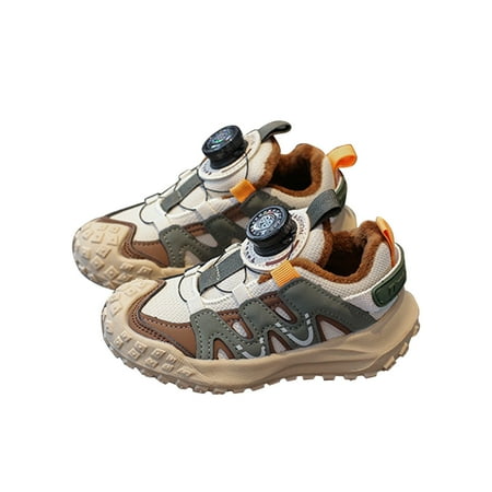 Kureaily Children s Sports Shoes Winter Running Shoes Tire Button Shoes Warm Shoes For Boys And Girls Size 2 Baby Shoes Shoes for Little Girls Size 4.5-5 Years
Kureaily Children s Sports Shoes Winter Running Shoes Tire Button Shoes Warm Shoes For Boys And Girls Size 2 Baby Shoes Shoes for Little Girls Size 4.5-5 Years