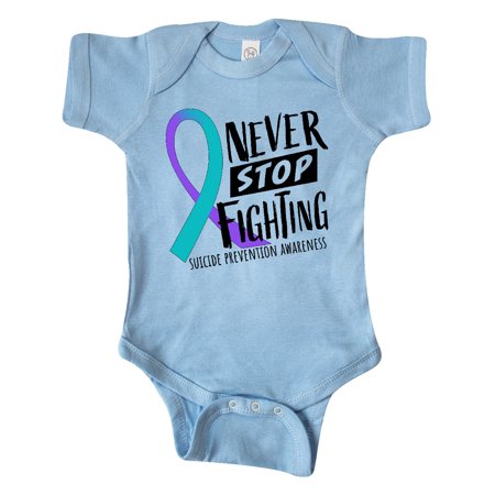 Inktastic Never Stop Fighting Suicide Prevention Awareness Ribbon Gift Baby Boy or Baby Girl Bodysuit
Inktastic Never Stop Fighting Suicide Prevention Awareness Ribbon Gift Baby Boy or Baby Girl Bodysuit