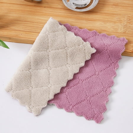 Reusable Cleaning Cloths Washable Double Sided Fiber Towel Microfiber Towel for Glass Window 1PCS Purple Gray
Reusable Cleaning Cloths Washable Double Sided Fiber Towel Microfiber Towel for Glass Window 1PCS Purple Gray