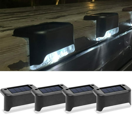 Haobuy Solar Deck Lights Outdoor 4 Pack Solar Step Lights Waterproof Solar LED Lights for Deck Railing Step Yard Fence White
Haobuy Solar Deck Lights Outdoor 4 Pack Solar Step Lights Waterproof Solar LED Lights for Deck Railing Step Yard Fence White