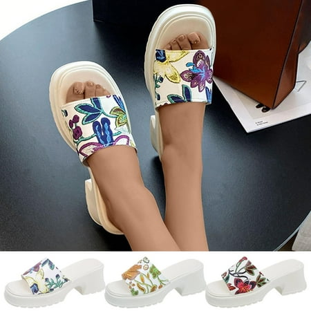 Cethrio Women s Platform Footbed Sandals- Slides Sandal Platform Flower Platform Wide Width on Clearance Purple Dressy Sandals/ Slides Size 9
Cethrio Women s Platform Footbed Sandals- Slides Sandal Platform Flower Platform Wide Width on Clearance Purple Dressy Sandals/ Slides Size 9