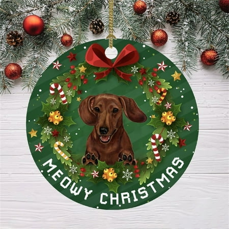 AXXD Christmas Decorations Hanging Ornaments Christmas Decoration Christmas Dog Pattern Pendant Christmas Tree Ornaments Home Decor For Rollback
AXXD Christmas Decorations Hanging Ornaments Christmas Decoration Christmas Dog Pattern Pendant Christmas Tree Ornaments Home Decor For Rollback