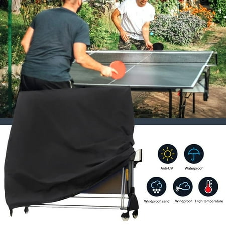 HLONK Black Full Size Table Tennis/Ping Pong Table Cover Indoor/Outdoor Waterproof
HLONK Black Full Size Table Tennis/Ping Pong Table Cover Indoor/Outdoor Waterproof